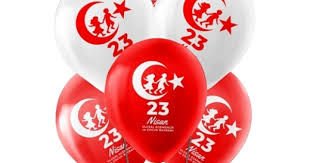 23 NİSAN TEMALI BALON 10 LU