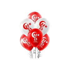 23 NİSAN TEMALI BALON 10 LU