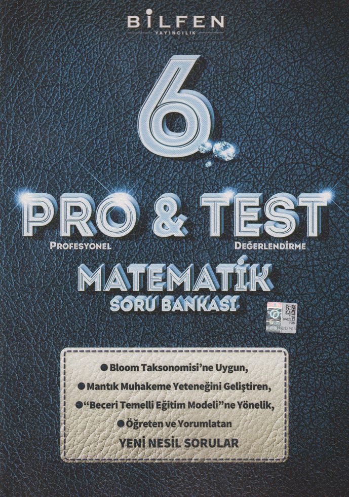 BİLFEN 6. SINIF PRO TEST MATEMATİK