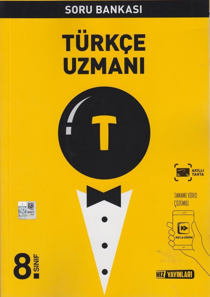 HIZ YAYINLARI 8. SINIF SORU BANKASI TÜRKÇE UZMANI