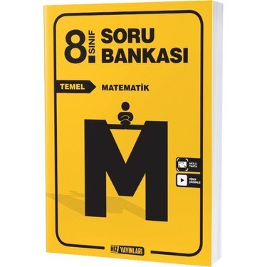 HIZ YAYINLARI 8. SINIF SORU BANKASI TEMEL MATEMATİK
