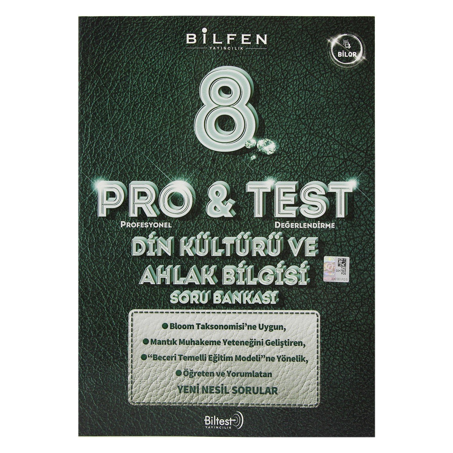 BİLFEN 8. SINIF PRO TEST DİN KÜLTÜRÜ VE AHLAK BİLGİSİ
