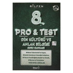 BİLFEN 8. SINIF PRO TEST DİN KÜLTÜRÜ VE AHLAK BİLGİSİ