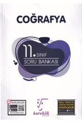 KAREKÖK YAYINLARI 11. SINIF COĞRAFYA SORU BANKASI