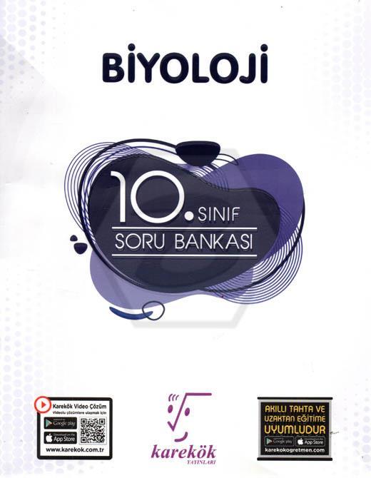 KAREKÖK YAYINLARI 10. SINIF BİYOLOJİ SORU BANKASI