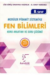 KAREKÖK YAYINLARI 8. SINIF MODÜLER PİRAMİT SİSTEMİYLE FEN BİLİMLERİ