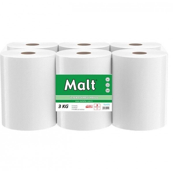 Malt İçten Çekme Havlu 21 Cm 3 Kg