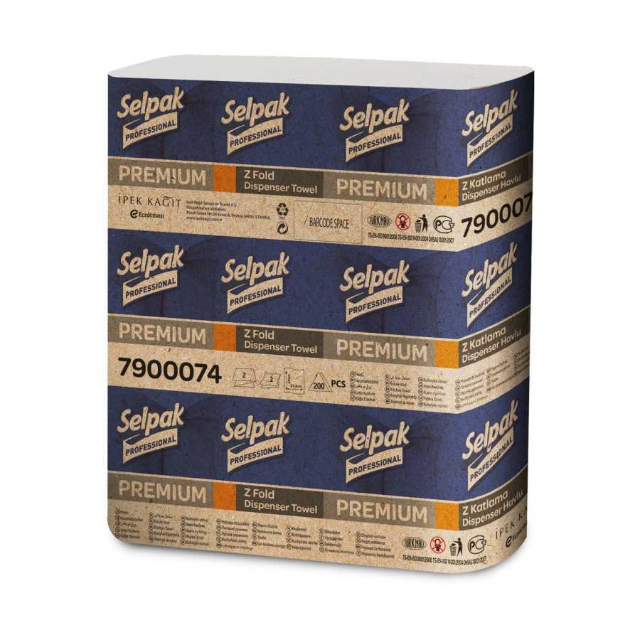 Selpak Professional Premium Z Katlı Havlu 200x20 Pk