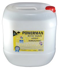 Powermax Beyaz Sabun Yüzey Temizleyici 30 Lt