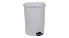 Ceymop Pedallı Çöp Kovası Gri 40 Lt