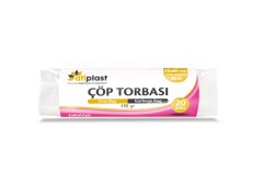 Atiplast Endüstriyel Orta Boy Çöp Torbası 65x80 150 Gr Siyah