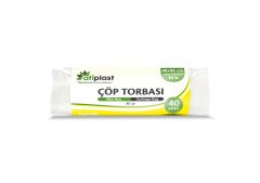 Atiplast Mini Boy Çöp Torbası 40x50 80 Gr Siyah