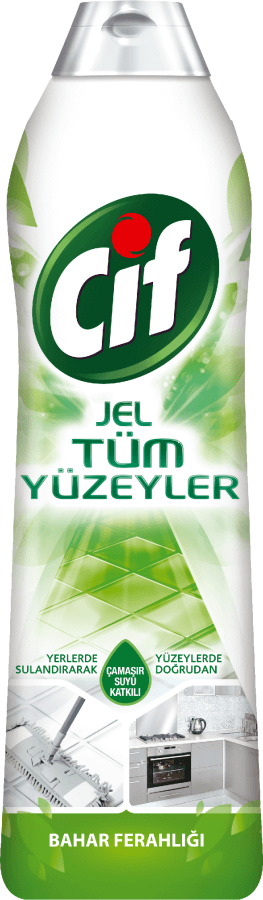 Cif Tüm Yüzeyler Bahar Ferahlığı Banyo ve Mutfak 750 ml