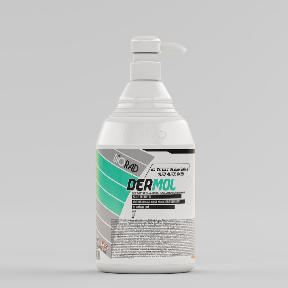 Biorad Dermol El ve Cilt Dezenfektanı 1000 Ml