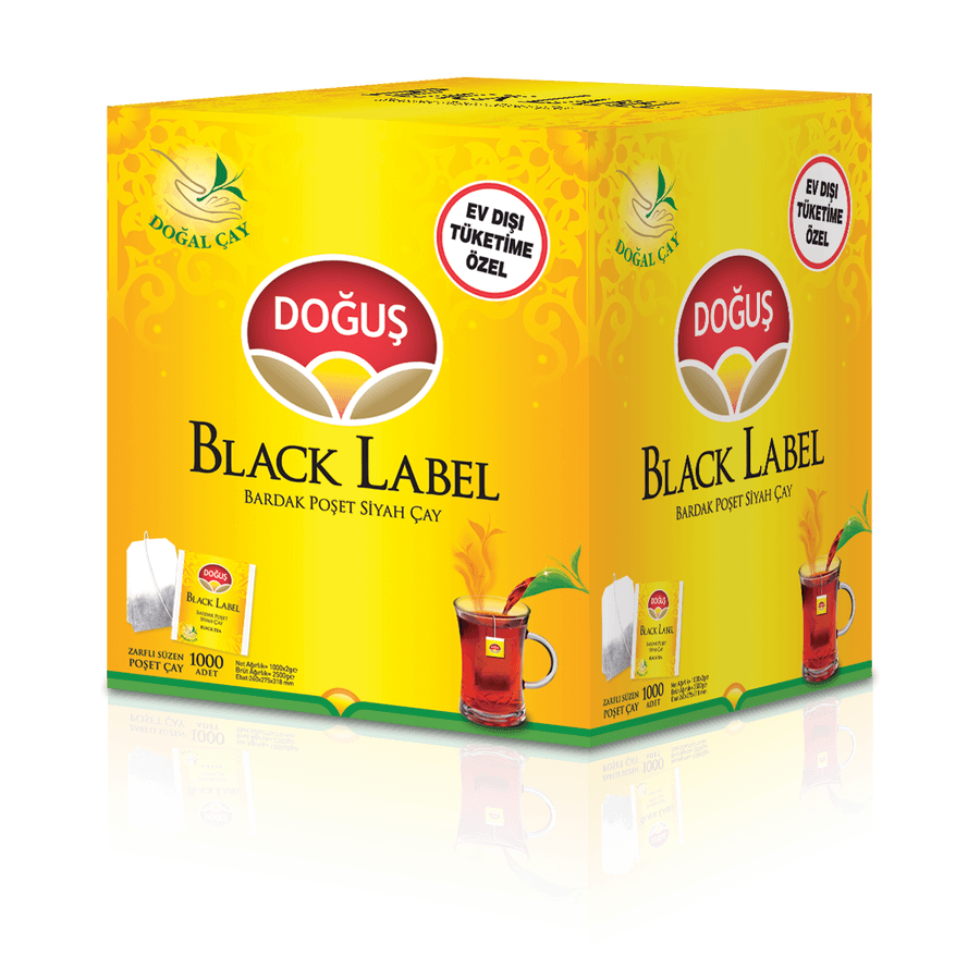 Doğuş Black Label Bardak Poşet Çay 1000'li