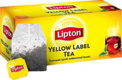 Lipton Bardak Poşet Çay Yellow Label 25'li