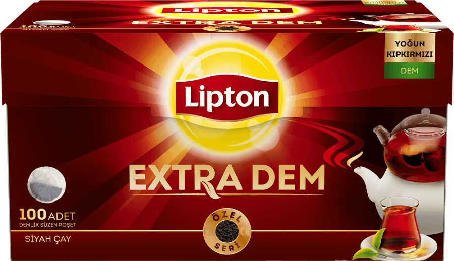 Lipton Extra Dem Demlik Poşet Çay 100'lü