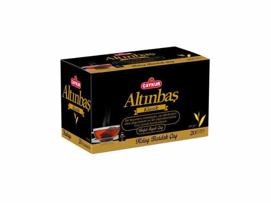 Çaykur Altınbaş Süzen Bardak Poşet Çay 40 Gr