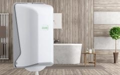 Vialli Mini Feedpoint Rulo Kağıt Havlu Dispenseri Beyaz SG2