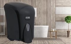 Vialli Sıvı Sabun Dispenseri Siyah 1000 Ml S6B