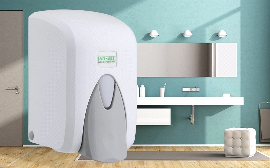 Vialli Kartuşlu Köpük Dispenseri Beyaz 800 Ml F5K