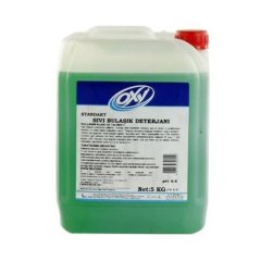 Oxy Sıvı Bulaşık Deterjanı Yeşil/Limon 5 Kg