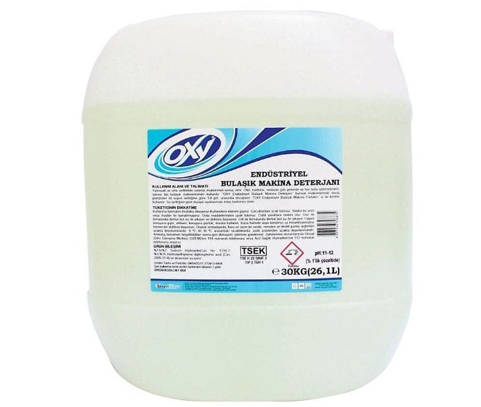 Oxy End. Bulaşık Makine Deterjanı 30 Kg