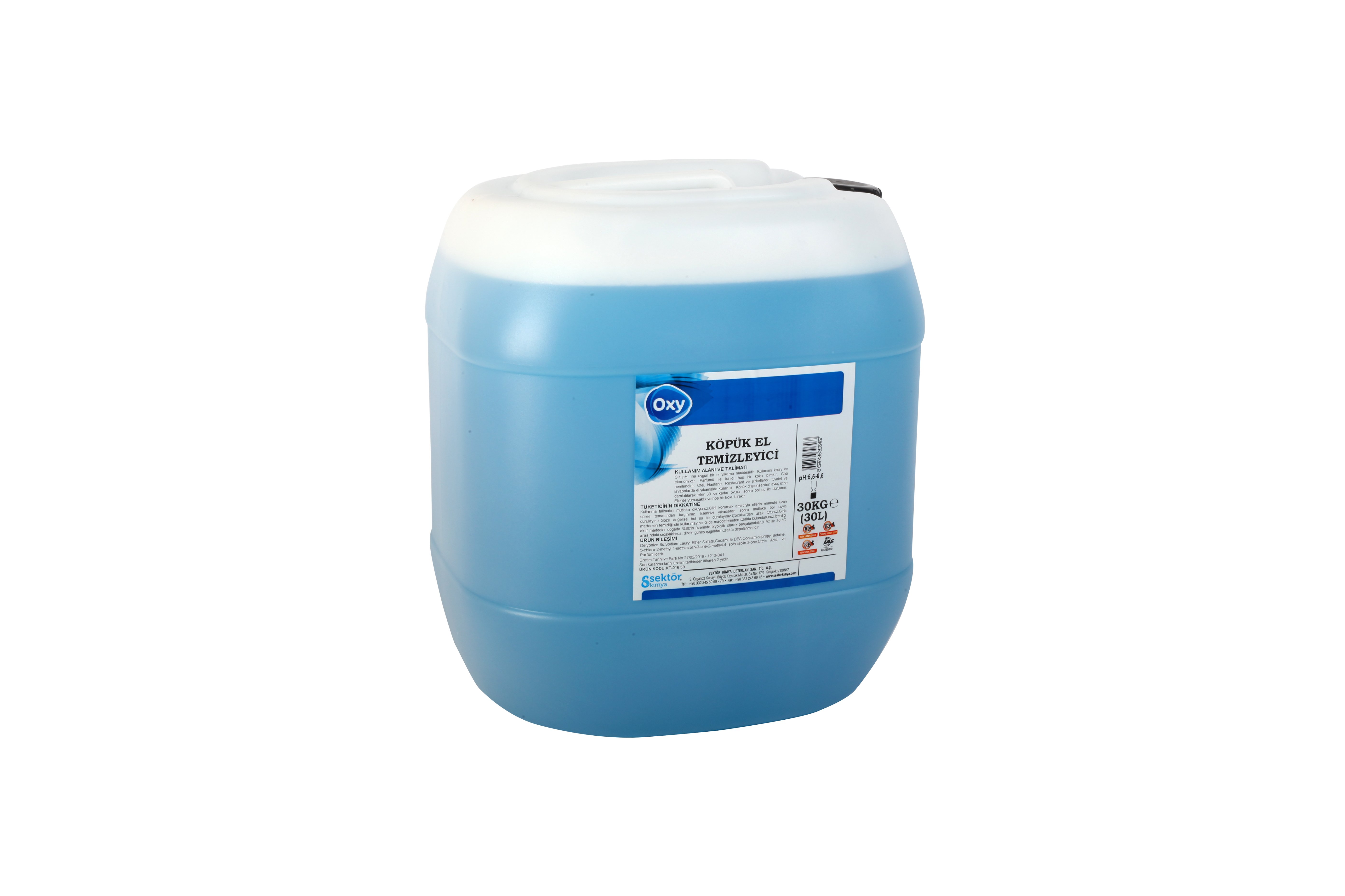 Oxy Köpük El Temizleyici 30 Kg