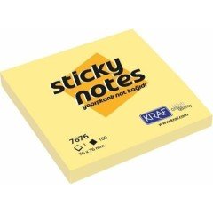 Kraf Post-it Sarı 76x76 Mm