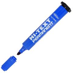 Hi-Text Kesik Uçlu Koli Kalemi Mavi 830PC