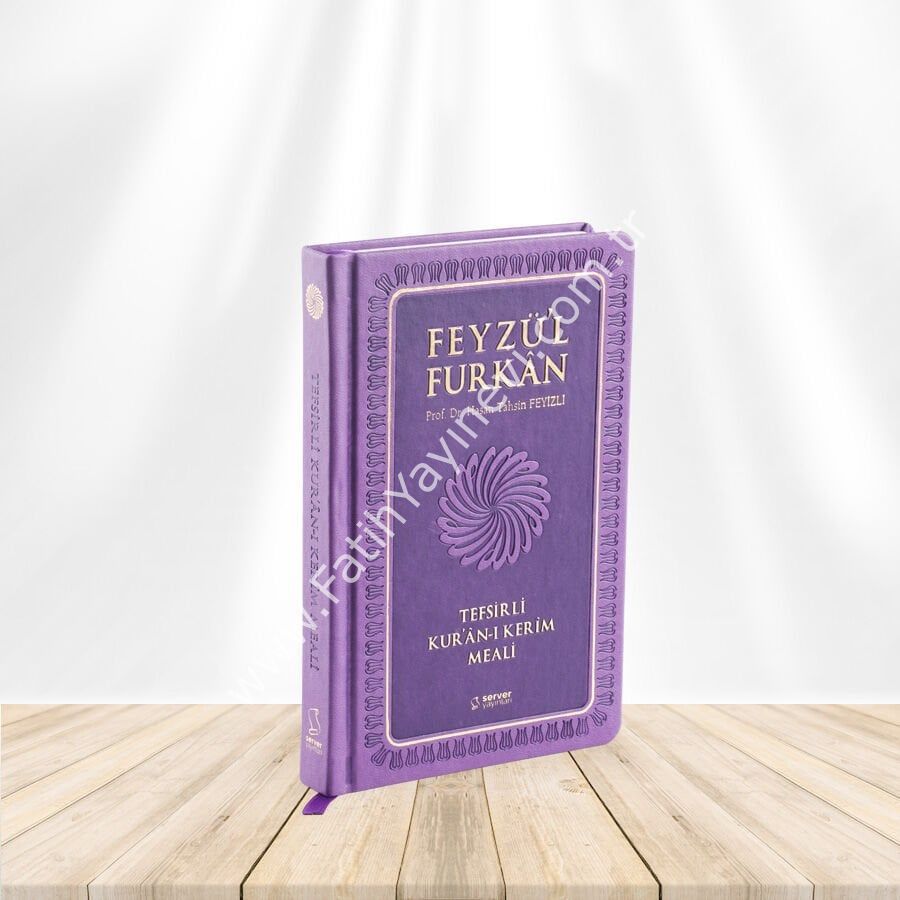 Feyzü'l Furkan Tefsirli Kur'an-ı Kerim Meali (Orta Boy - Tefsirli Meal - Ciltli) - LİLA