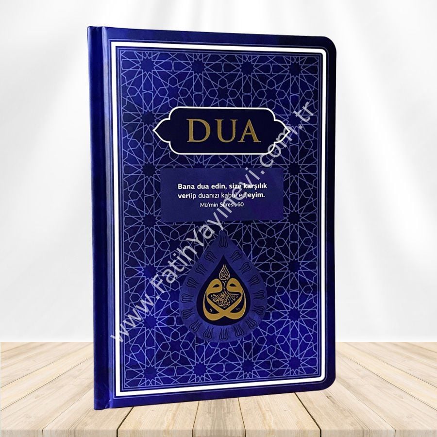 DUA (Evrâd-ı Şerîfe) Rahle Boy - Arapça+Türkçe - LACİVERT (Genişletilmiş yeni baskı)
