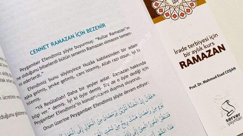 İrade Terbiyesi İçin Bir Aylık Kurs Ramazan (Cep Boy)