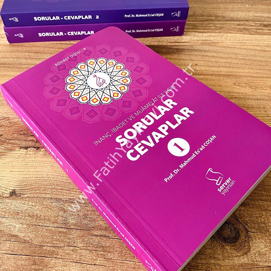 M. ES'AD COŞAN SORULAR-CEVAPLAR SETİ (3 kitap)
