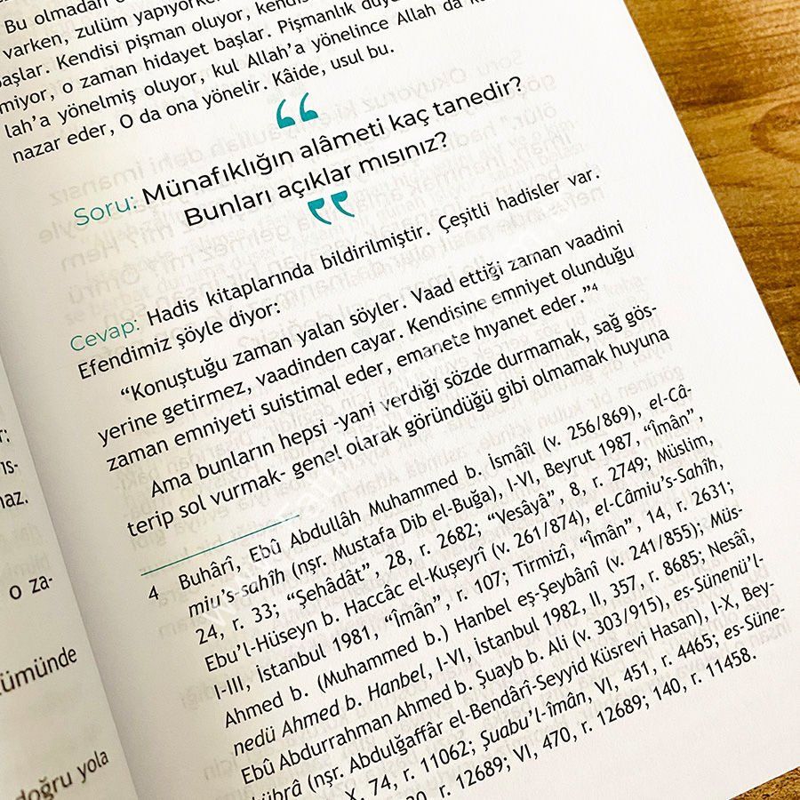 İNANÇ, İBADET VE MUÂMELÂT İLE İLGİLİ SORULAR-CEVAPLAR - 1