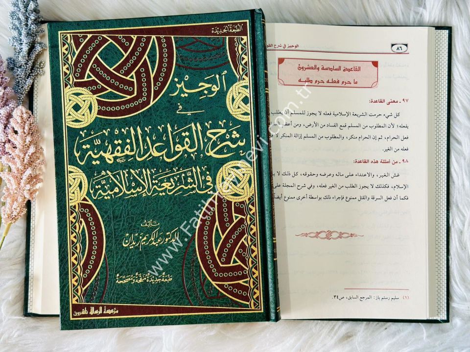 El-Veciz fi Şerhil-Kavaidil-Fıkhiyye fiş-Şeriatil-İslamiyye - الوجيز في شرح القواعد الفقهية