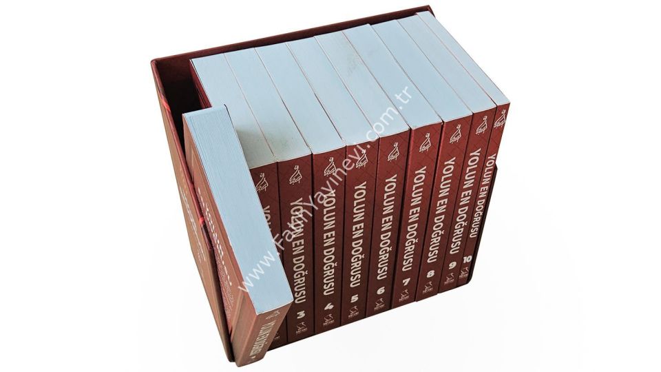 Yolun En Doğrusu - KUTULU Karton Kapaklı Takım (10 kitap)