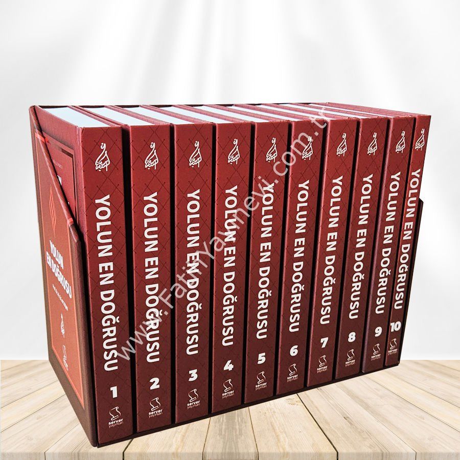 Yolun En Doğrusu - KUTULU Sert Kapaklı Takım (10 kitap)