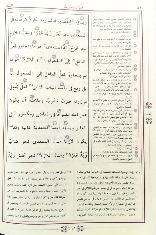مجموعة الصرف / Mecmuatü's Sarf (Arapça) CİLTLİ SERT KAPAK