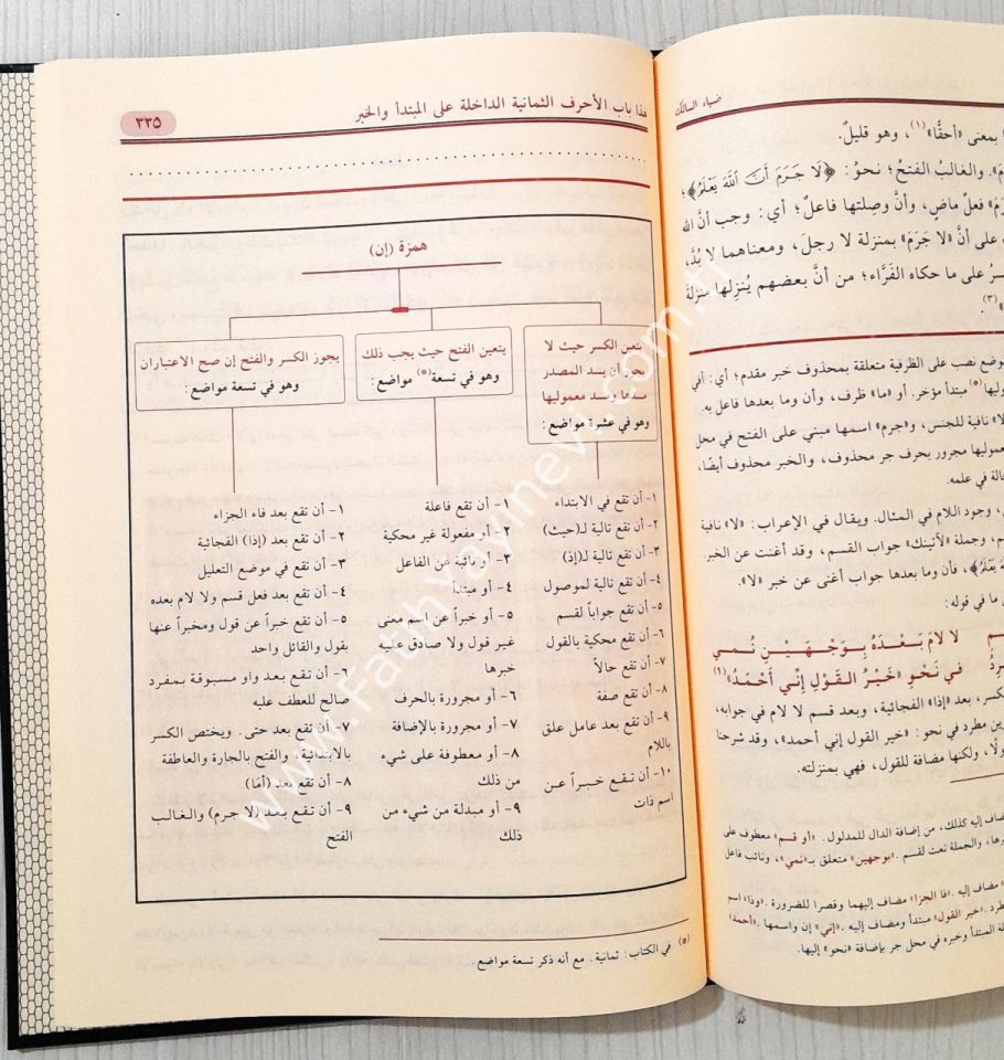 Ziyaü's-Salik ila Evzahi'l-Mesalik (Diyaüs Salik Ela Evdehil Mesalik Elfiyye şerhi) Arapça - ضياء السالك إلى أوضح المسالك