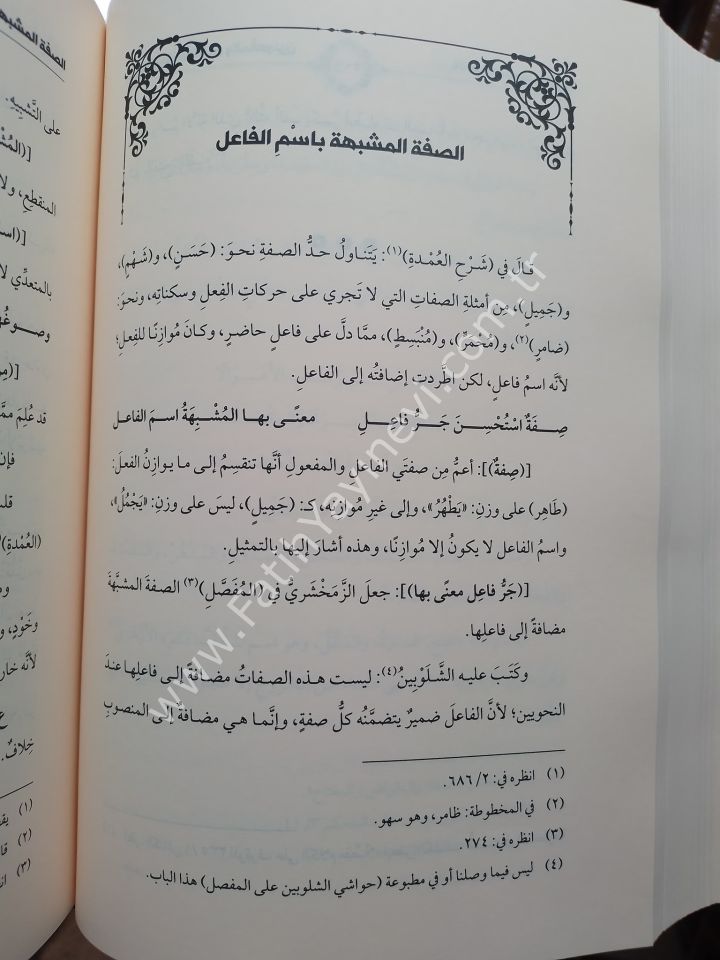 Haşiyetü İbn Hişam es Suğra ale Elfiyyeti ibn Malik / حاشية ابن هشام الصغرى على ألفية ابن مالك