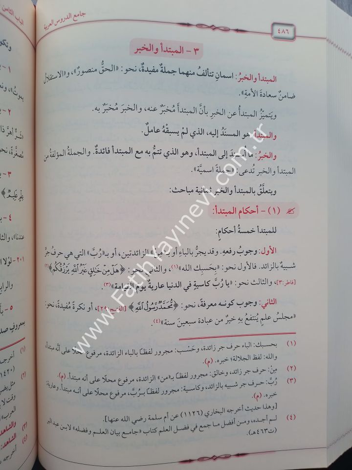 Camiü'd - Dürusi'l - Arabiyye (1-2-3) - جامع الدروس العربية