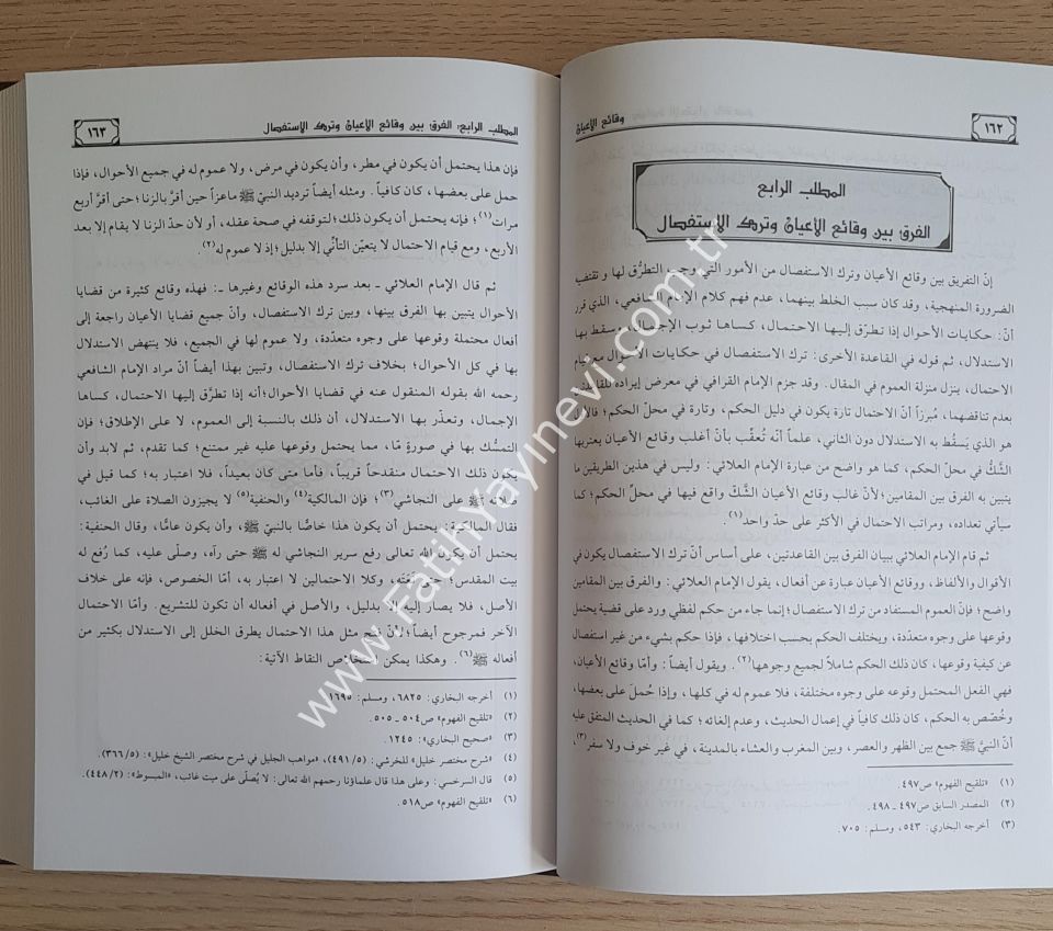 Vekai'u-l e'yan ve Eseruhe fi İhtilafi-l fukeha / وقائع الاعيان وأثرها في اختلاف الفقهاء