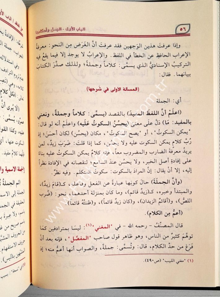 Hallu meakıdil-kavaid ellati sebetet bil-berahin ved-delail veş-şevahid ve hüve Şerhül-İrab an Kavaidil-İrab li-İbn Hişam el-Ensari - حل معاقد القواعد اللاتي ثبتت بالبراهين والدلائل والشواهد وهو شرح الإعراب عن قواعد الإعراب لابن هشام الأنصاري
