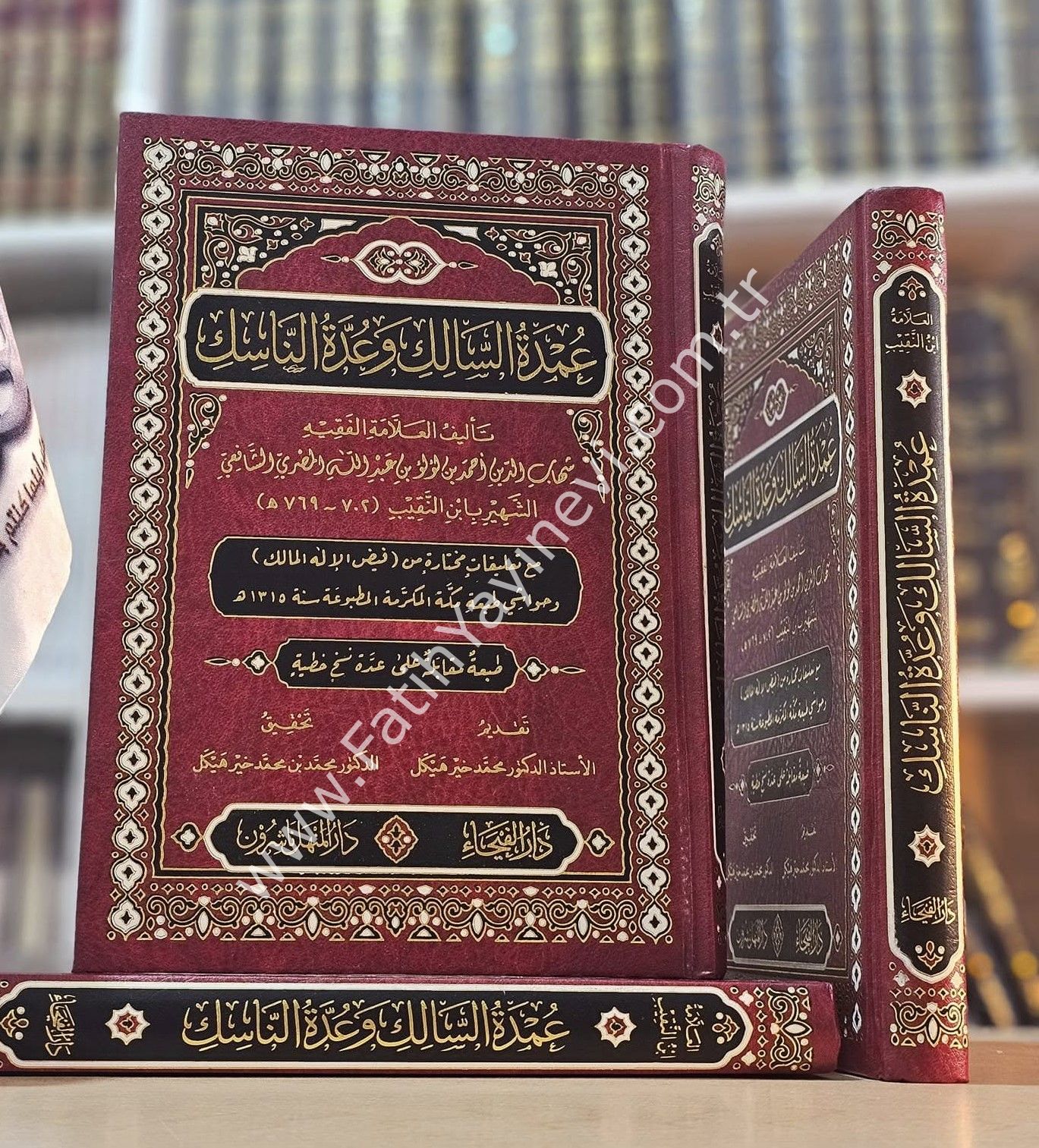Umdetüs salik ve uddetün Nasik / عمدة السالك وعدة الناسك مع تعليقات مختارة من فيض الإله المالك