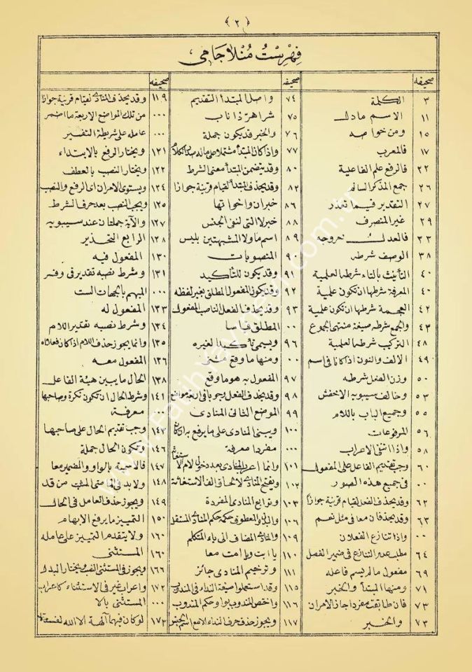 Molla Câmî (Eski Dizgi)