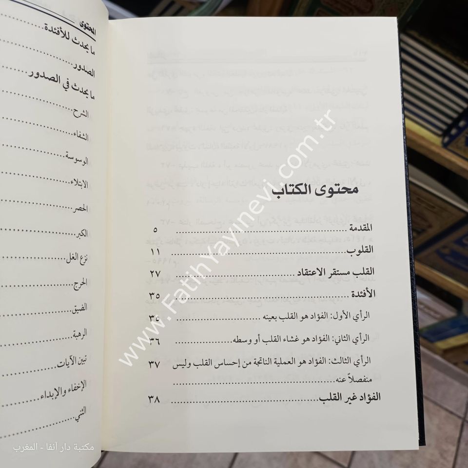 القلوب والأفئدة والصدور في القرآن الكريم