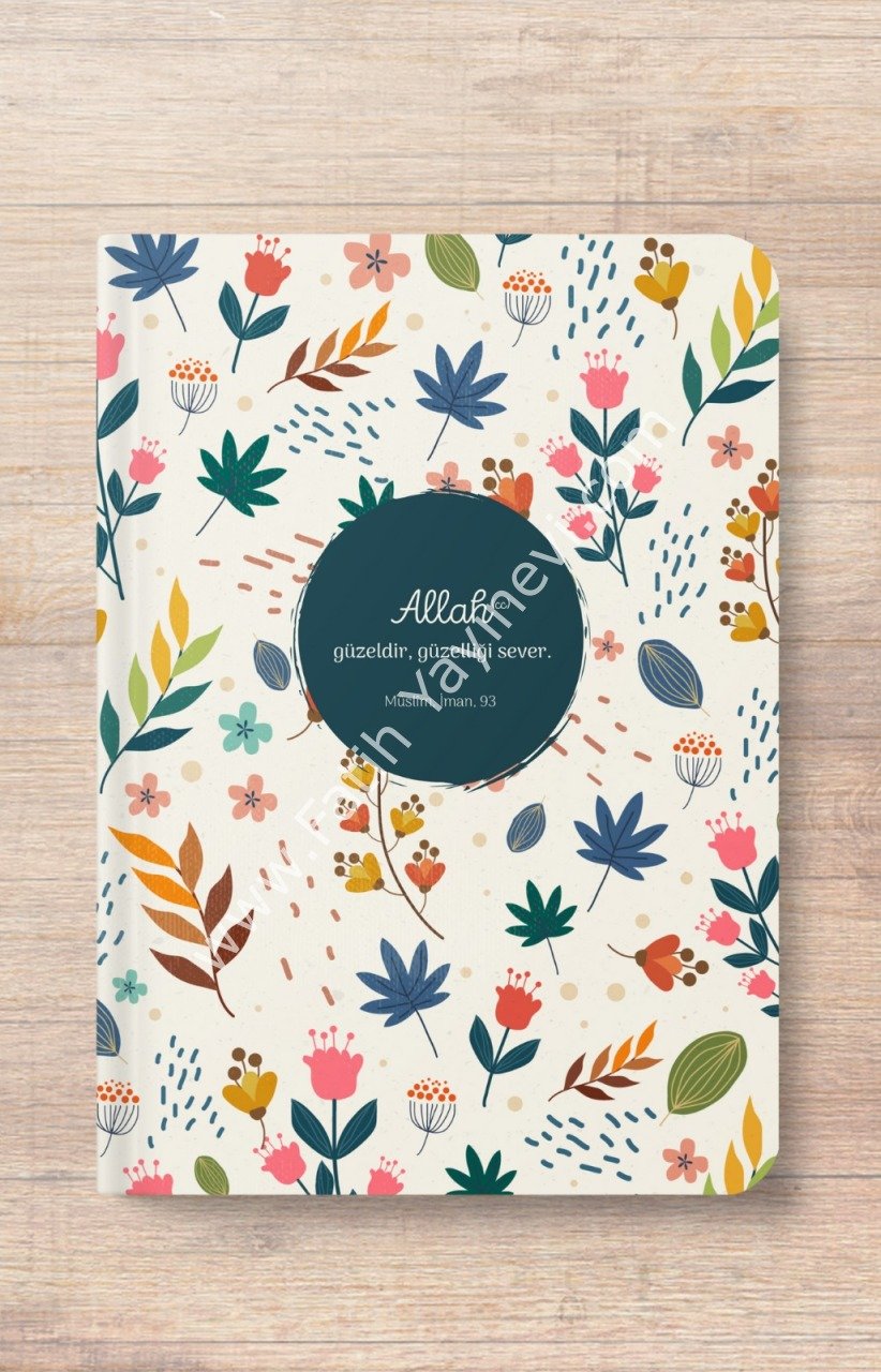 Allah Güzeldir Güzeli Sever - A5 Çizgili Defter