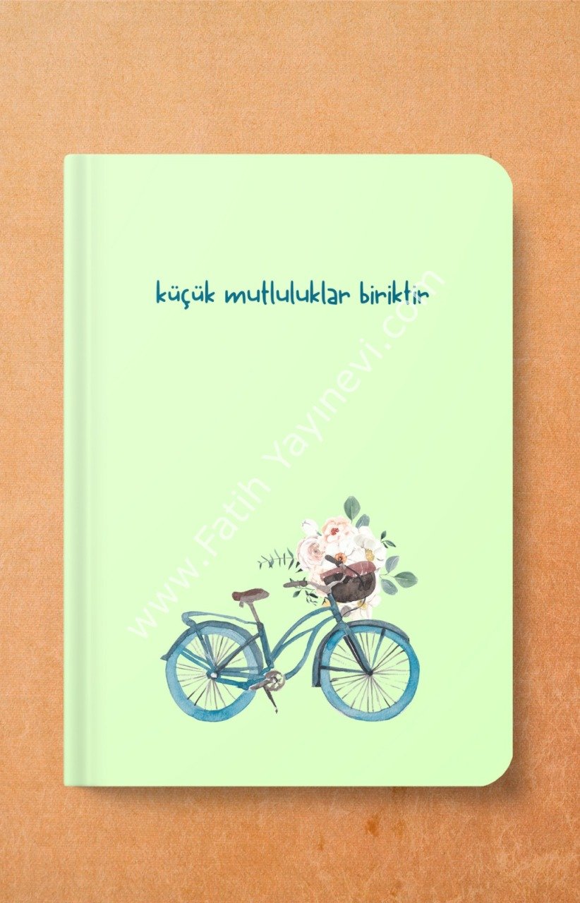 Küçük Mutluluklar Biriktir - A5 Çizgili Defter