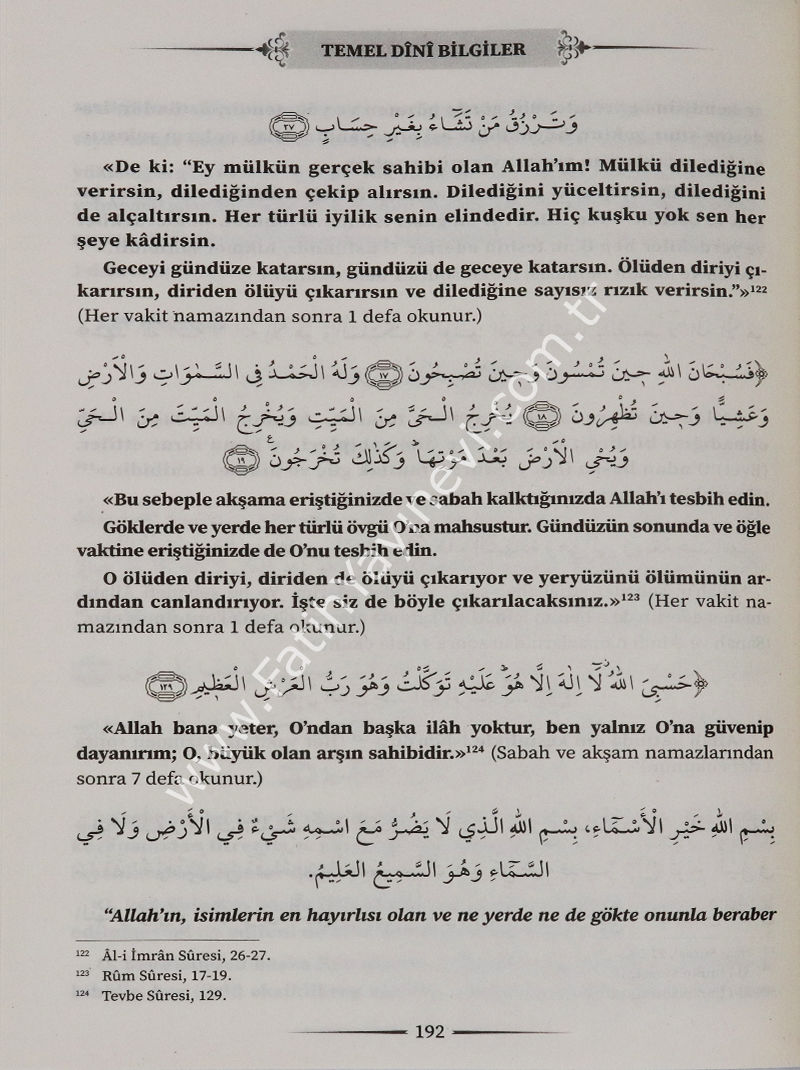 Temel Dini Bilgiler